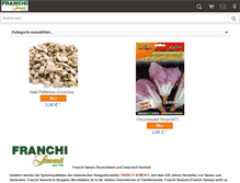 Tablet Screenshot of borlotti.de
